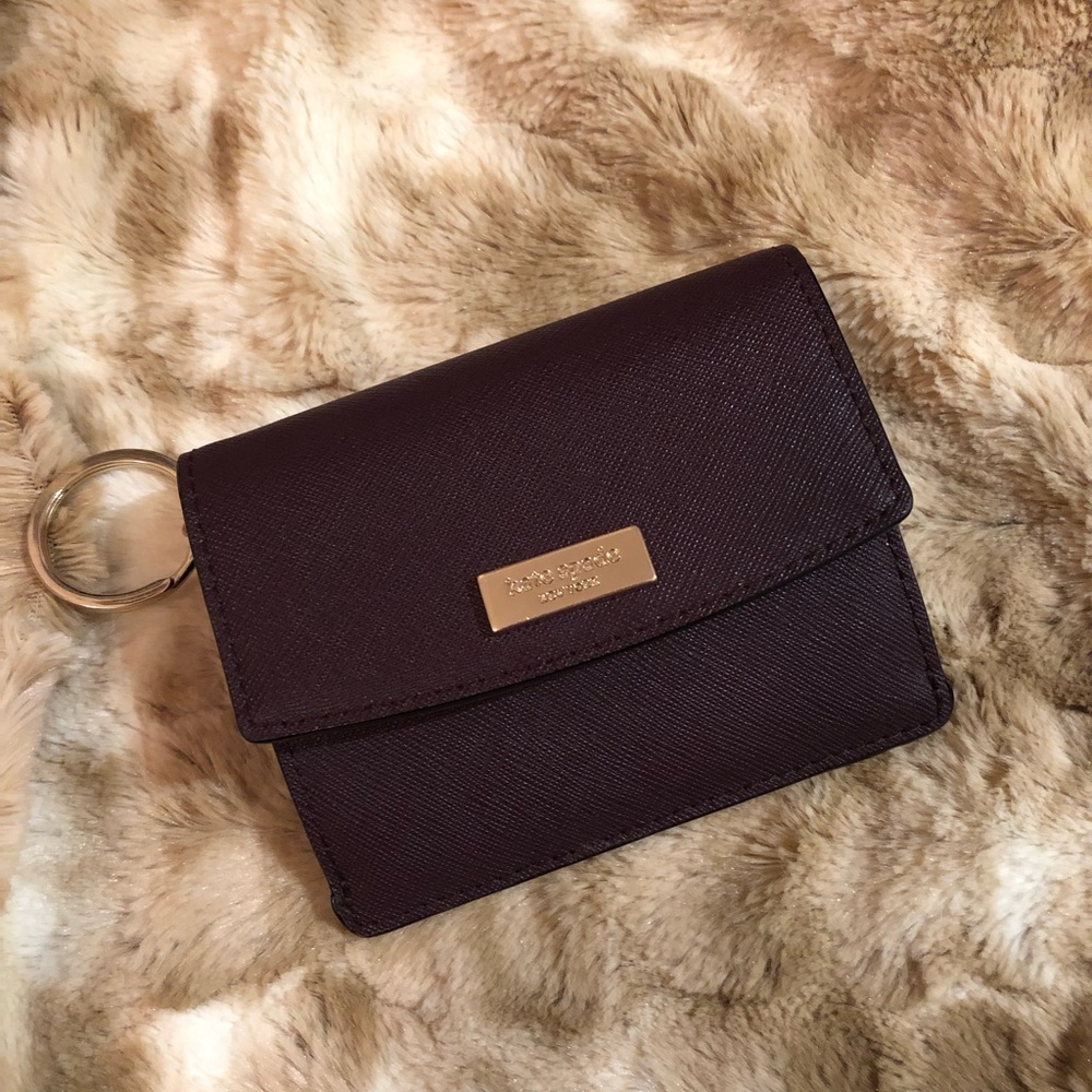 Kate Spade | Wallet Key Chain in Wine